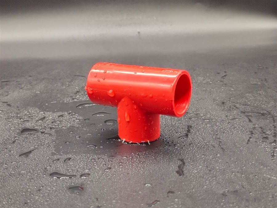 flame-retardant pipe display