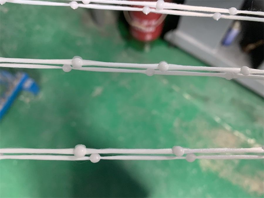 Comet fiber filter media production line detail