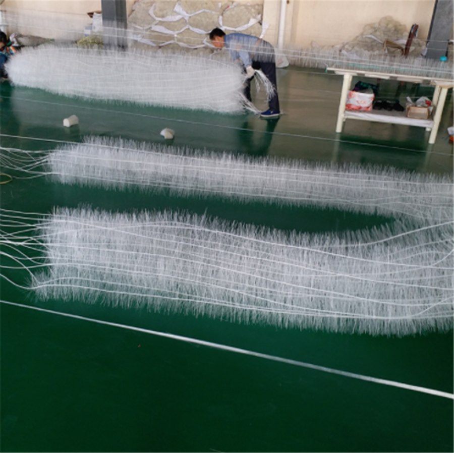 Elastic packing support disc detail