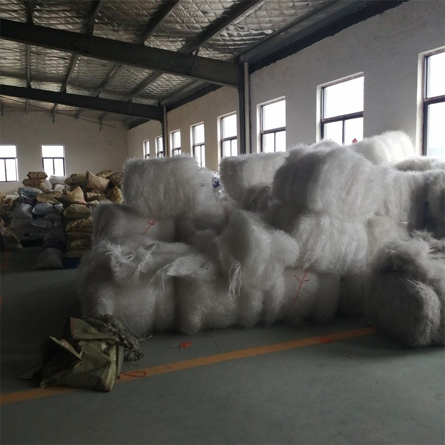 Elastic packing stock in the factory warehouse