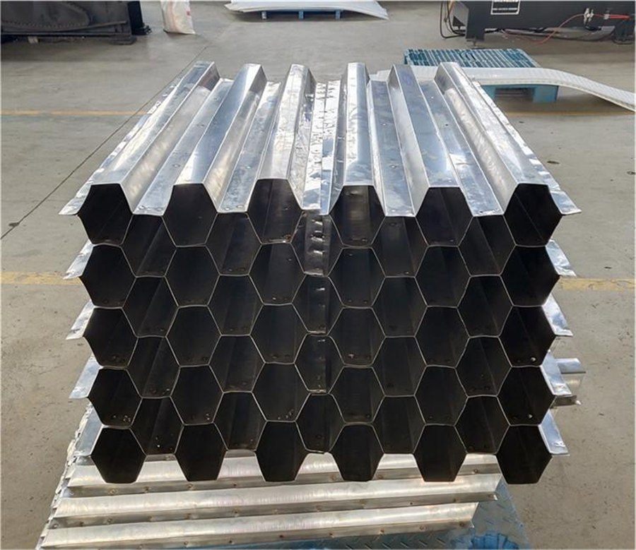 Stainless steel hexagonal tube settler media