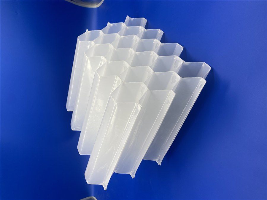 Tube settler honeycomb